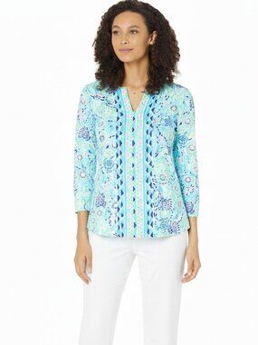 Lilly Pulitzer Upf 50+ Karina Tunic Top